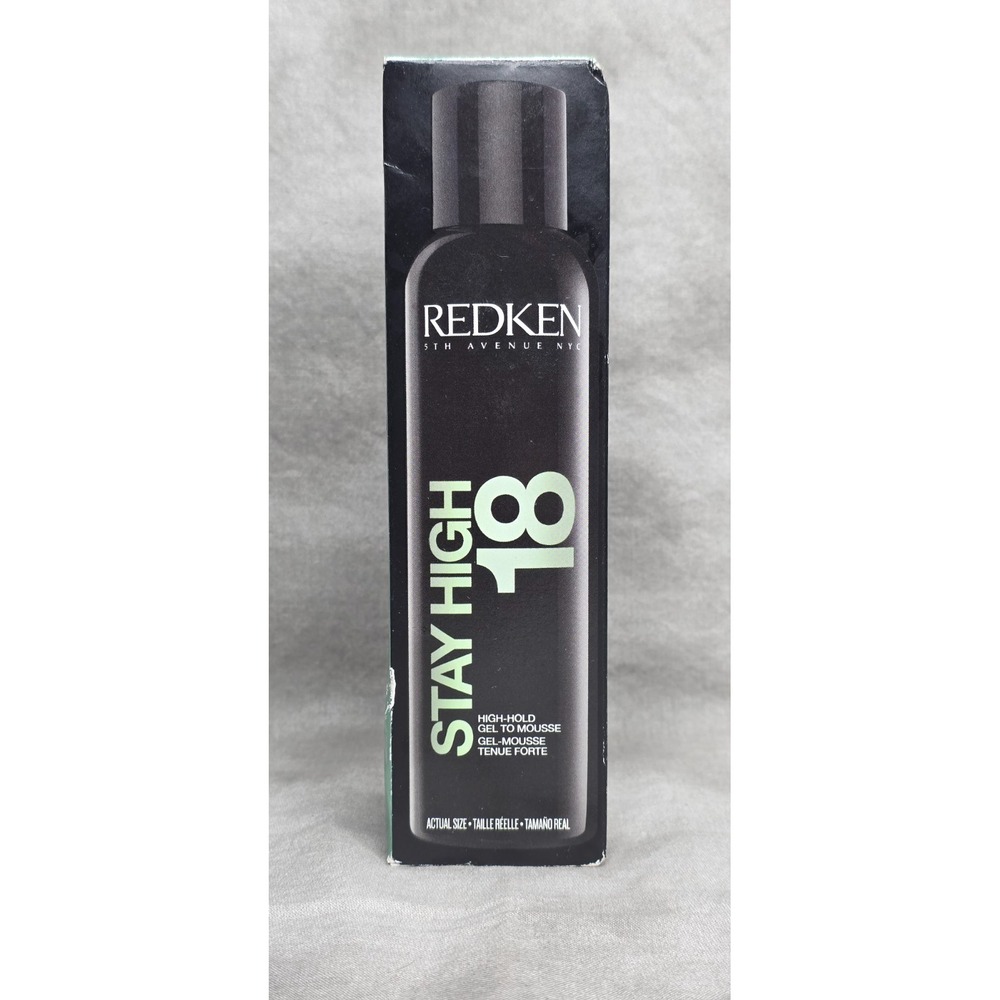 REDKEN Stay‎ High 18 High Hold Gel to Mousse 5.2oz New Discontinued HTF